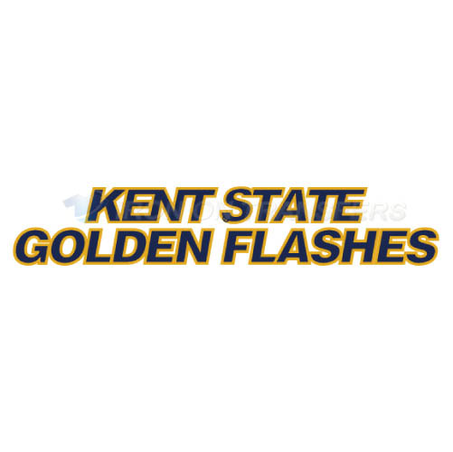 Kent State Golden Flashes Iron-on Stickers (Heat Transfers)NO.4739